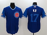 Cubs 17 Kris Bryant KB Royal 2018 Players Weekend Stitched Jersey,baseball caps,new era cap wholesale,wholesale hats